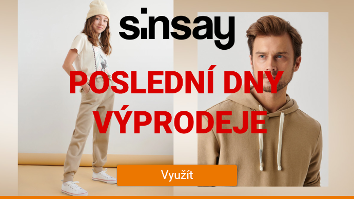 Sinsay - Poslední dny výprodeje