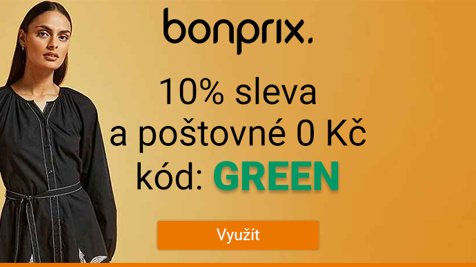 Bonprix - 10% sleva a doprava zdarma