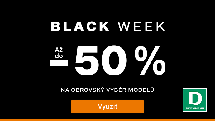 Deichmann - Black week až do -50 %