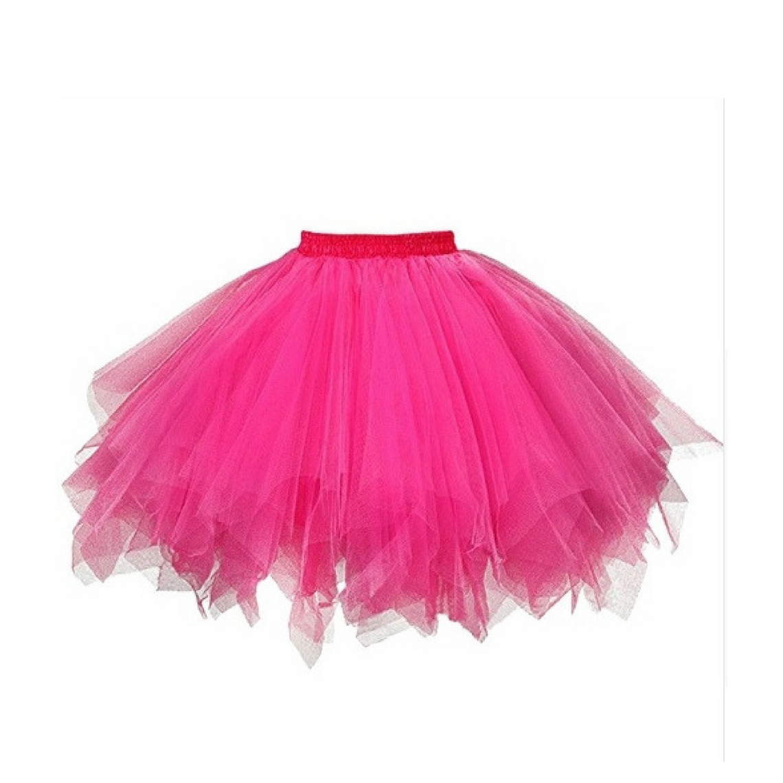 aliexpress růžová tylová sukně
