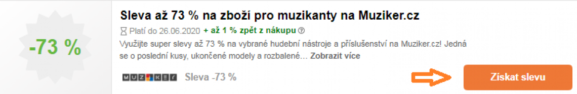 Muziker.cz sleva