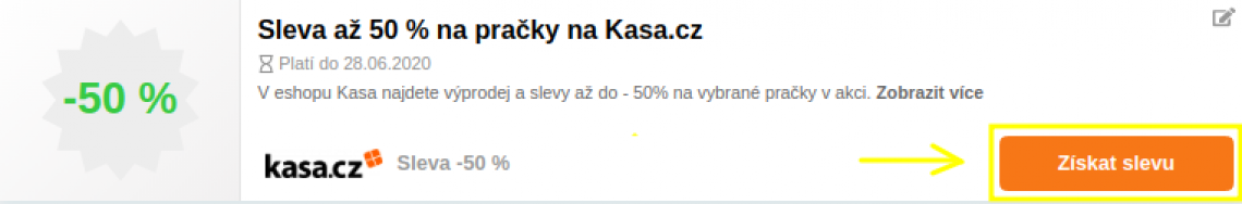 Kasa.cz slevy