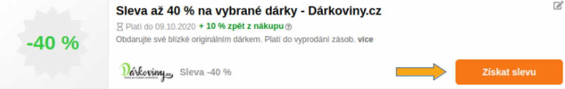 Dárkoviny.cz sleva